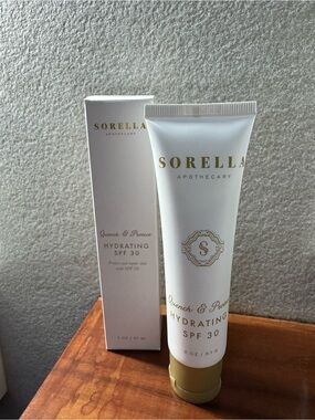 NWT Sorella Apothecary Hydrating SPF 30 Sunscreen
